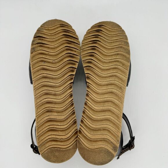 Macarena Collection Women's Black Tan Espadrilles Platform Sandals Shoes Size 7 - Picture 12 of 12